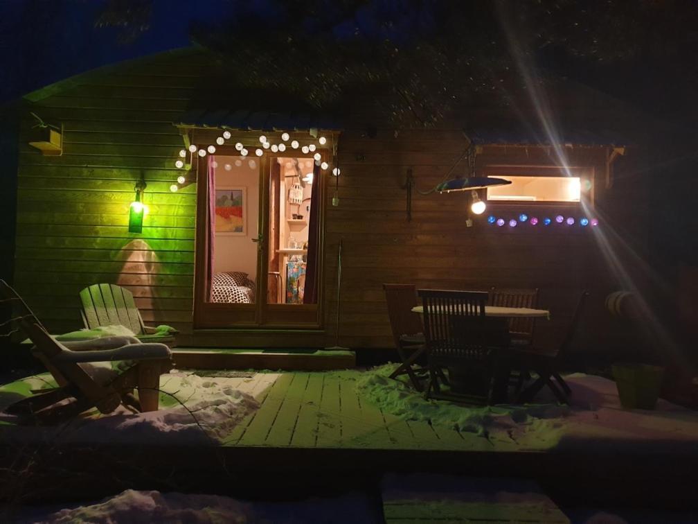 Chalet Grenouille Domaine De La Mamounette Champclause Екстер'єр фото