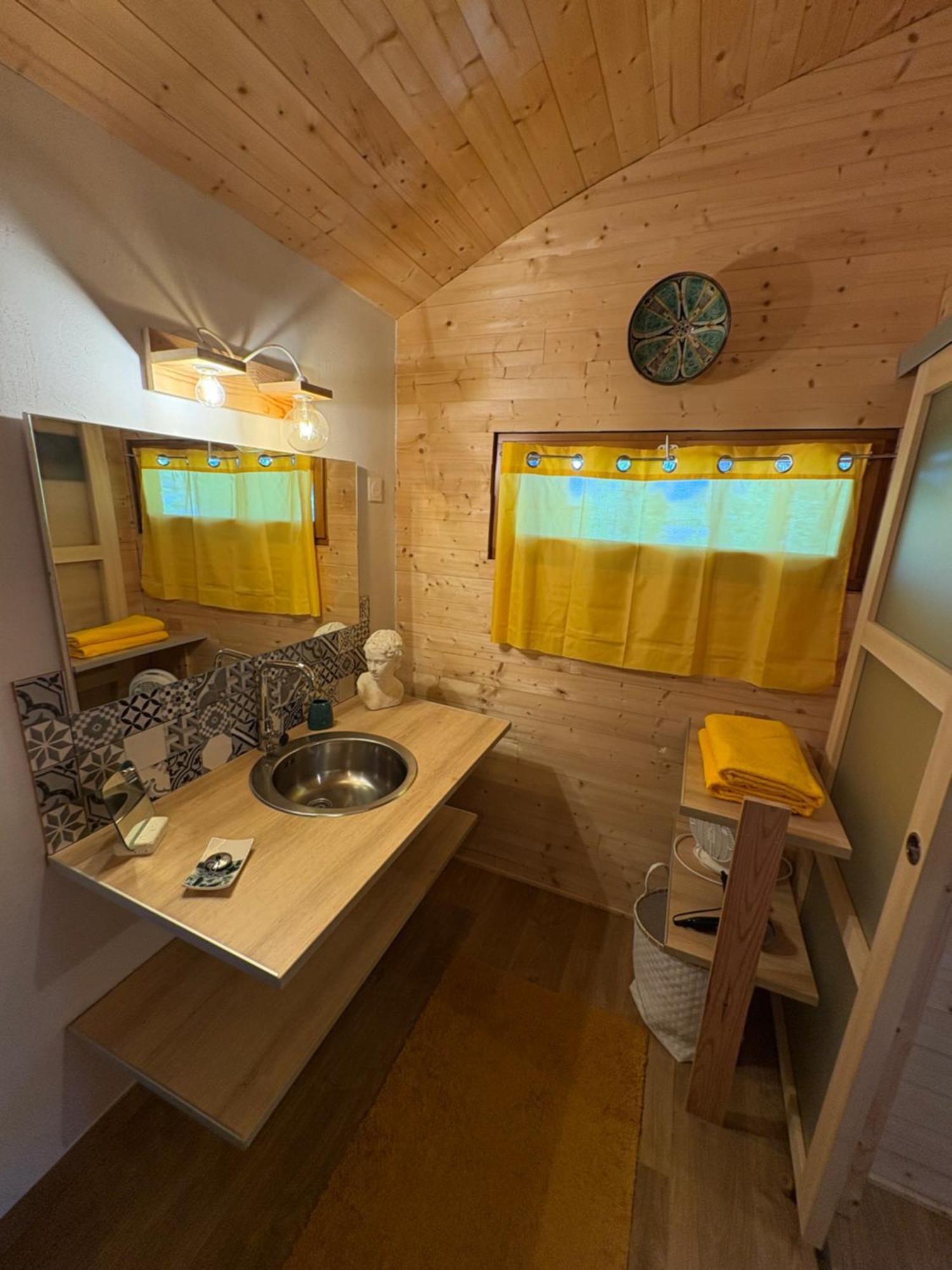 Chalet Grenouille Domaine De La Mamounette Champclause Екстер'єр фото
