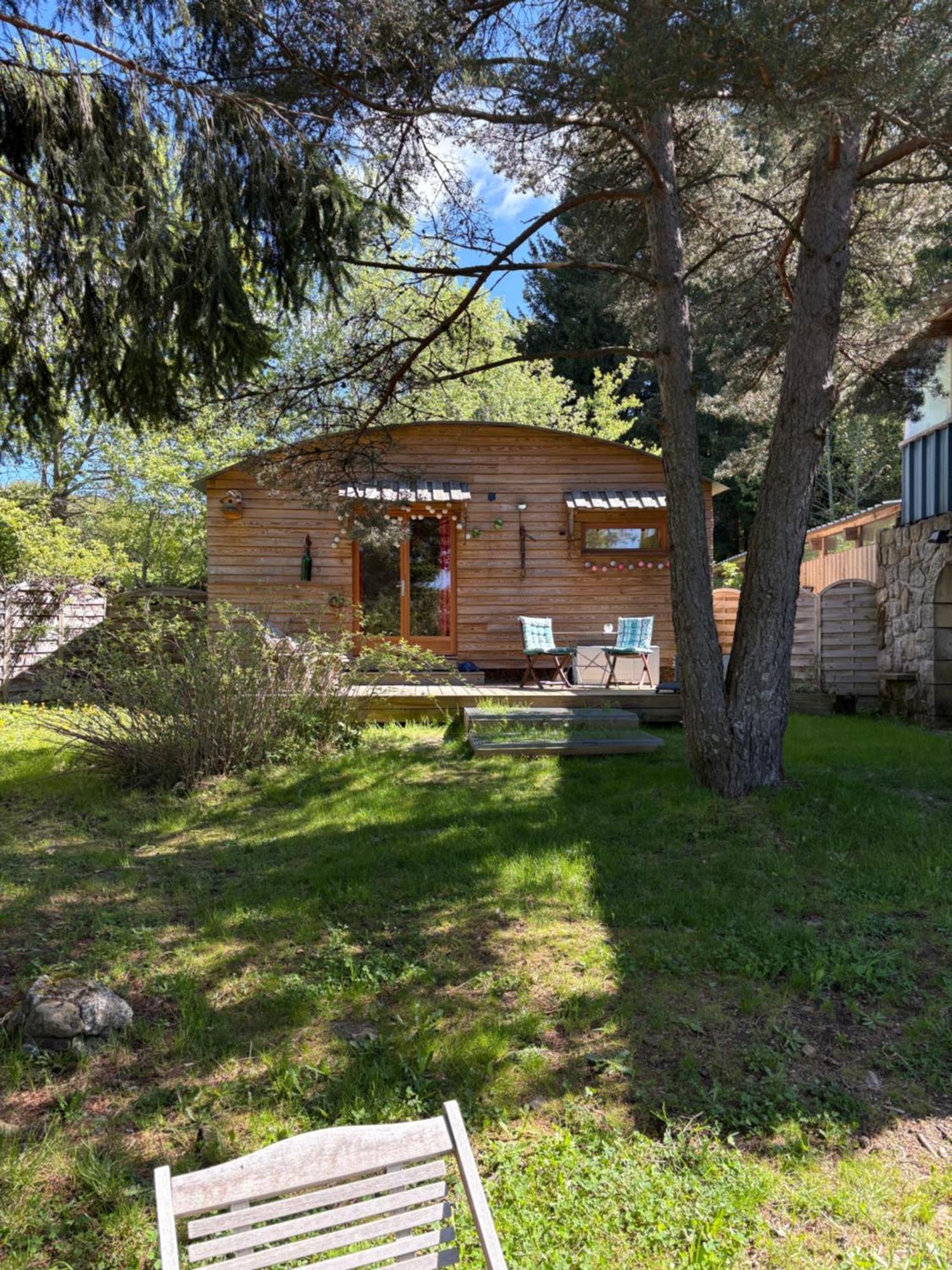 Chalet Grenouille Domaine De La Mamounette Champclause Екстер'єр фото